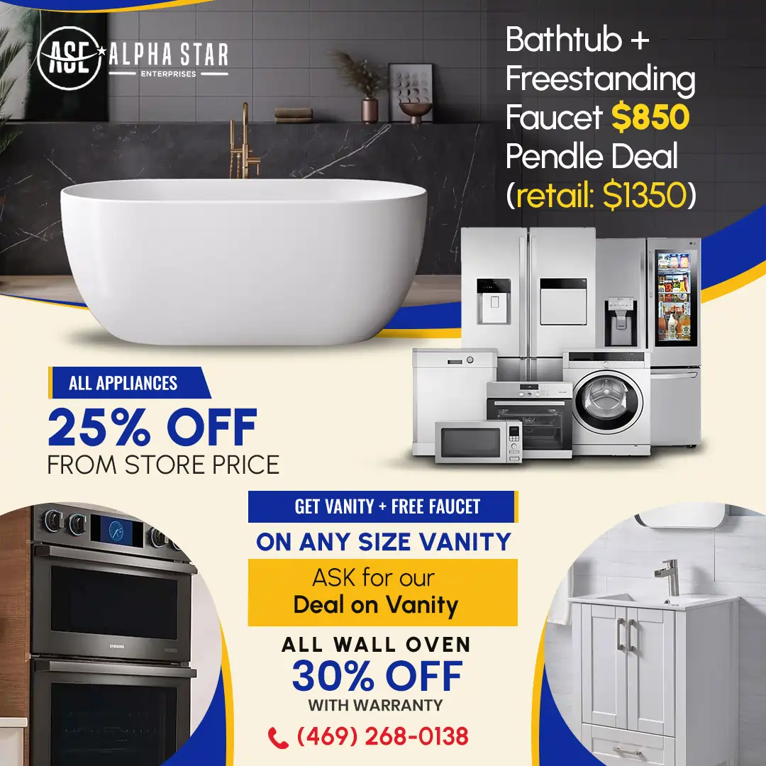 Home Appliance Special Offer - 25% OFF from store price - Limited Time Deal